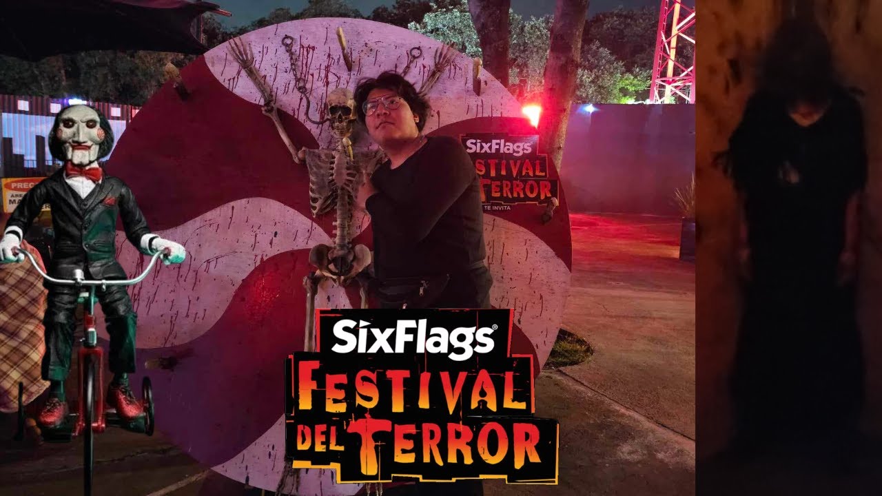 SIX FLAGS FESTIVAL DEL TERROR. Vlog no tan vlog #0