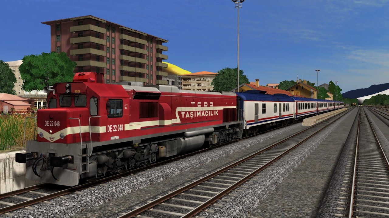 Train Simulator 2024 - TCDD DLC -keyif video TCDD DE 22 048 HACİKİRİ - ULUKIŞLA