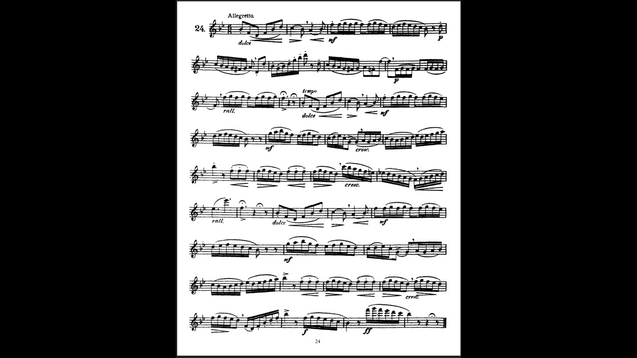 G. Gariboldi 30 Easy and Progressive Studies for Flute (23-26)