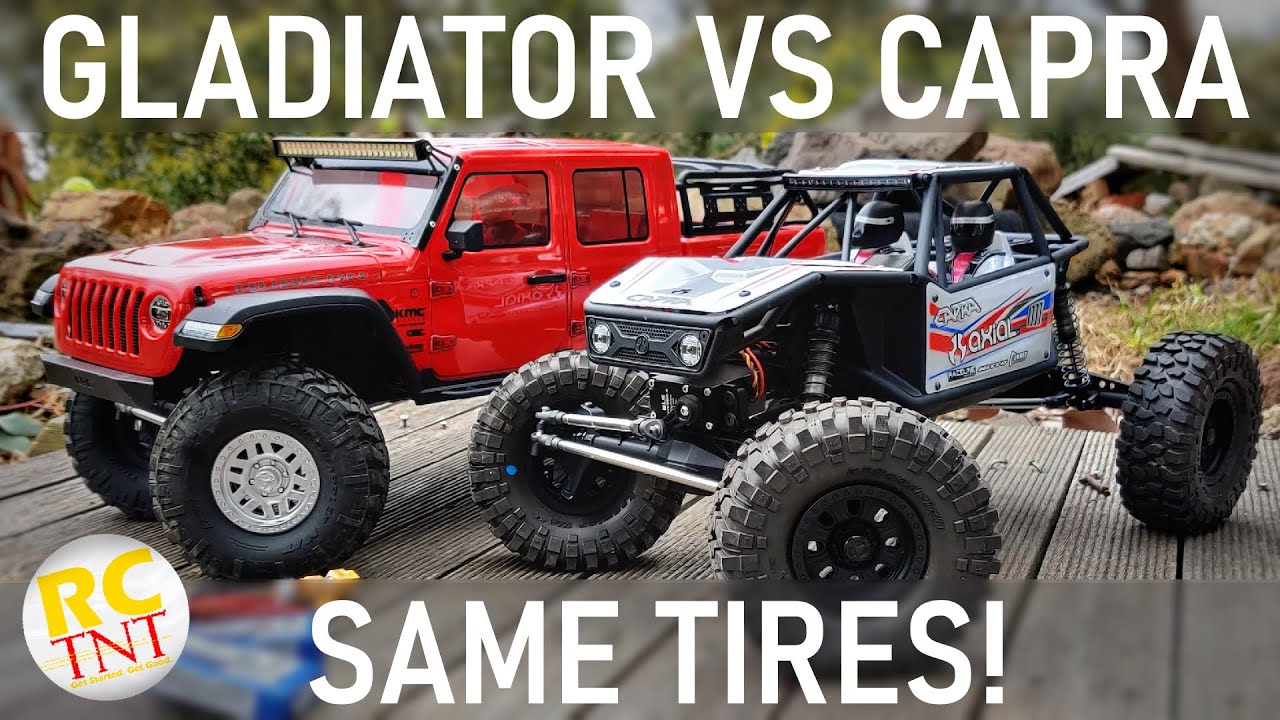 SCX10 III Gladiator vs Capra: Rock-Testing One Epic Upgrade!
