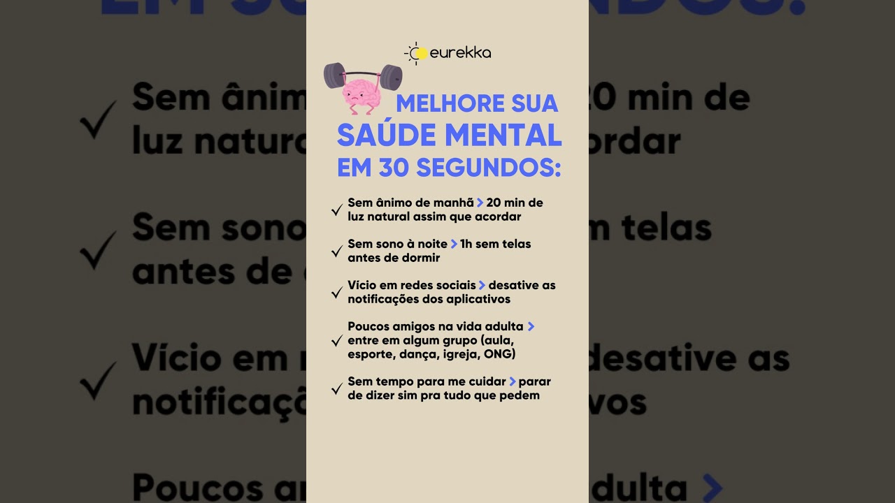 6 dicas para melhorar sua sa&uacute;de mental! | #saudemental #terapia #psicologia