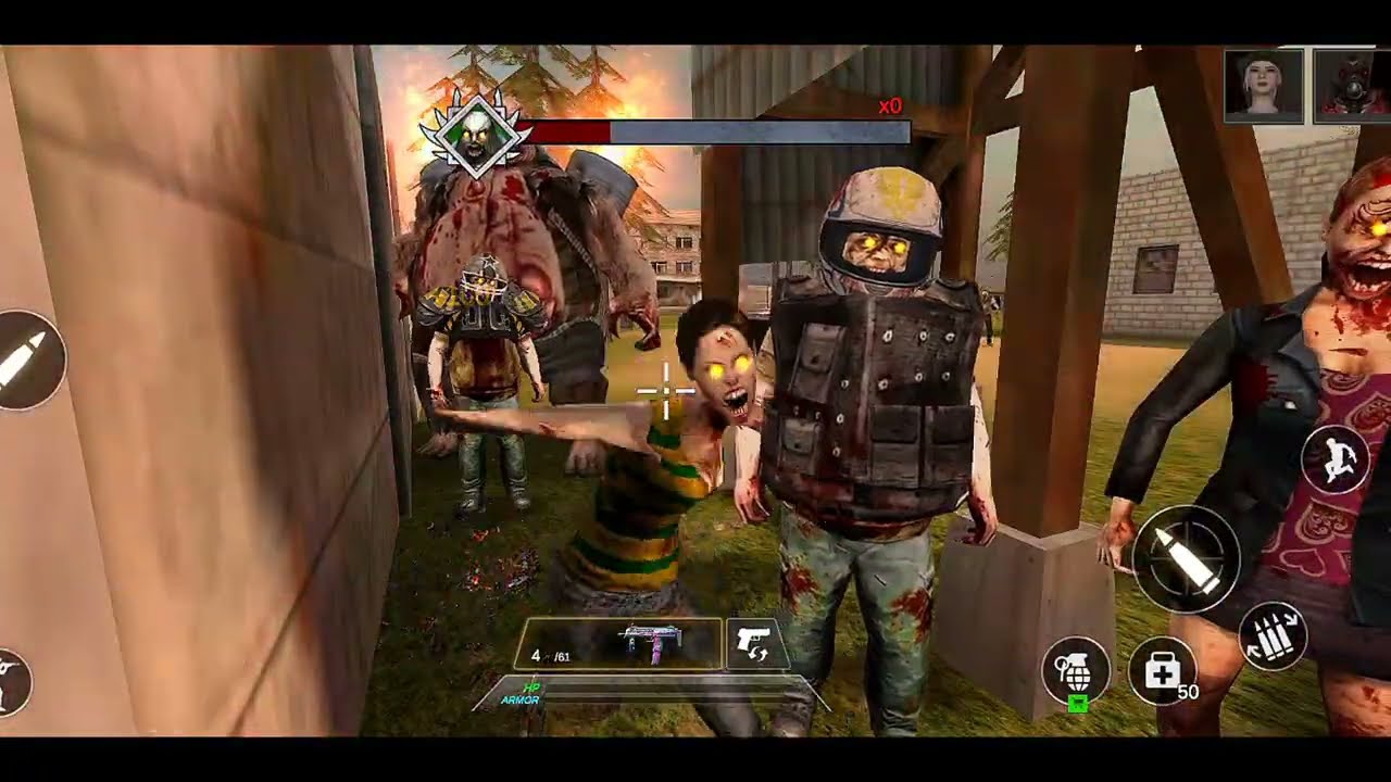 Khatarnak Zombie Wave Survive karna namumkin hai😱 || Anu Gaming ||@AnuGaming-p9l#youtubevideo #viral