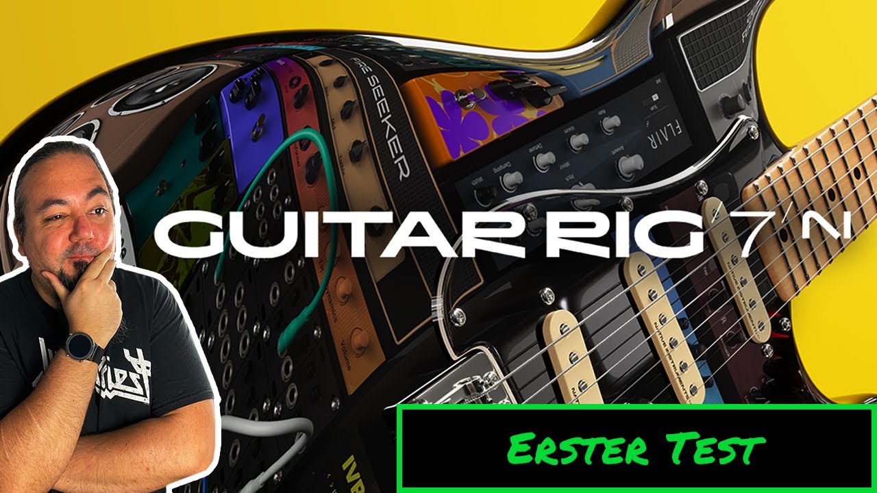 Die Suche nach den Sounds geht weiter. Diesmal mit Guitar Rig 7 Pro