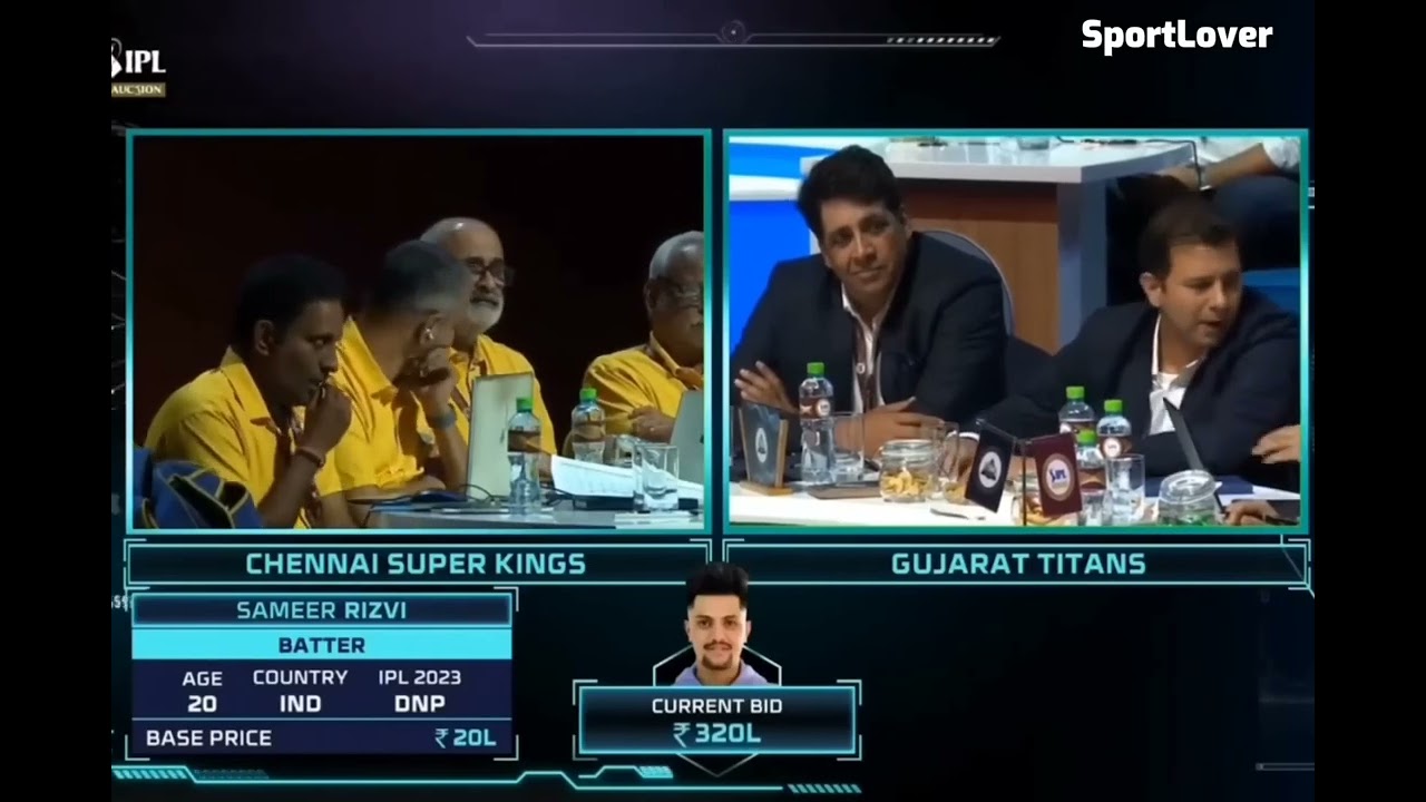 Sameer rizvi auction video #ipl2024 #ipllive #iplnews #iplauctionlive
