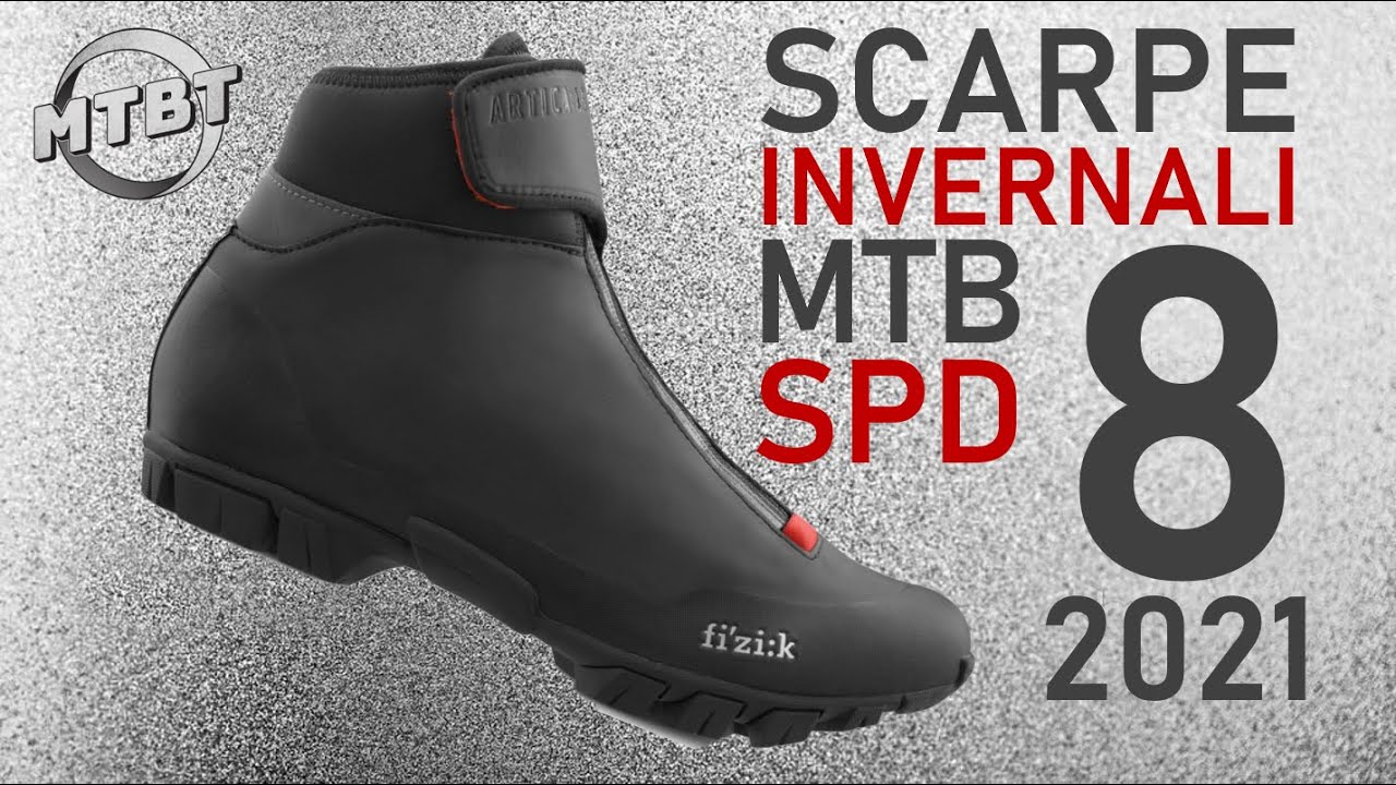 Scarpe MTB e BDC invernali per pedali SPD 8 modelli 2021 | MTBT