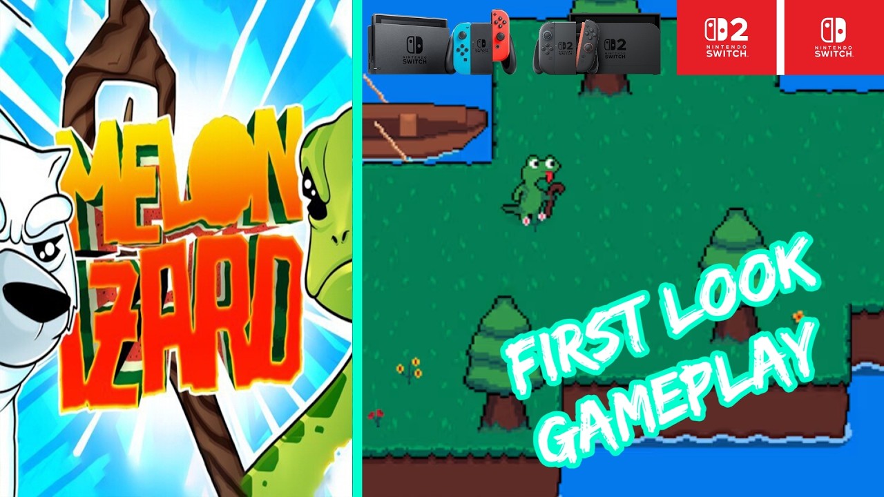 Melonizard – Nintendo Switch / Switch 2 Gameplay
