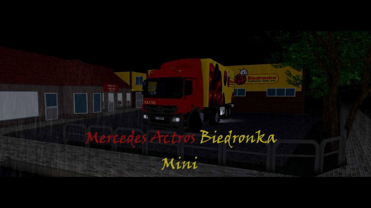 Mercedes Actros Mini Biedronka | Sławno - Darłowo |