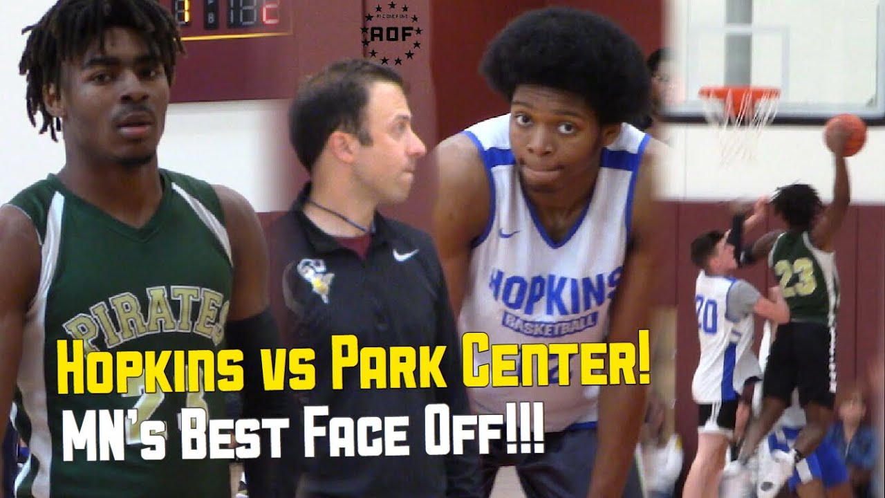 Early Season Favorites Park Center & Hopkins Go Head-To-Head @ The Richard Pitino Team Camp!