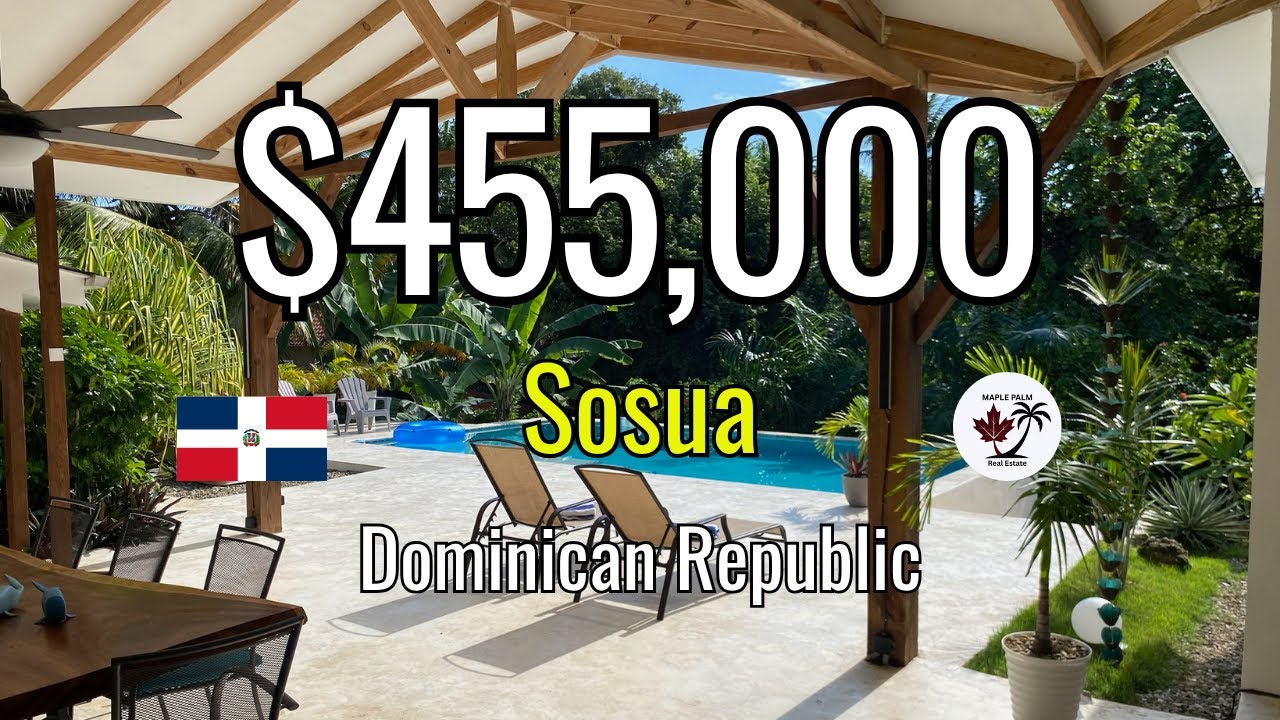 Tour This Stunning Luxury 4 Bed Villa! Sosua, DR