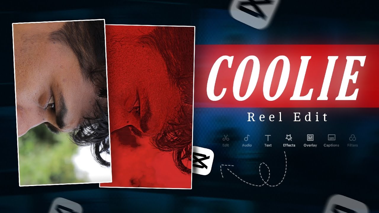 Coolie Red tone Reel edit in Capcut || Coolie reels edit - Artistrajk 