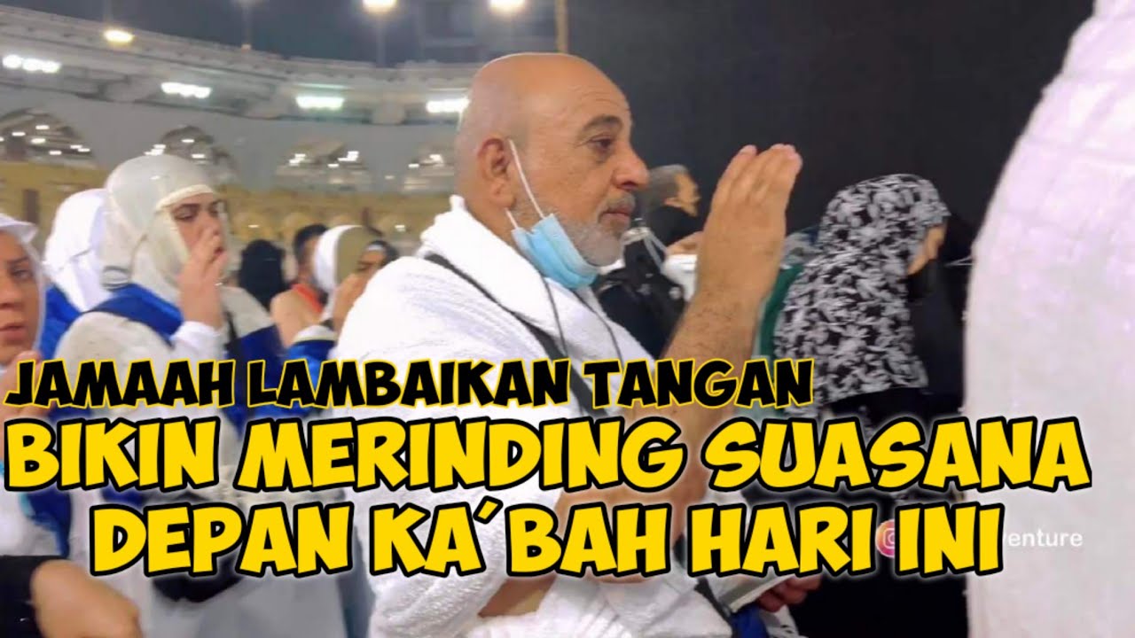 UMROH 2022 bikin merinding depan ka'bah