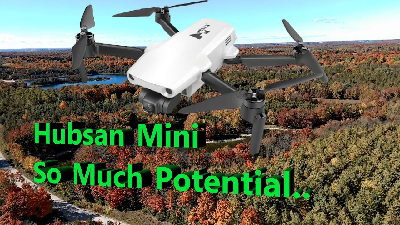 The Hubsan Mini.. Fall Colours are out..