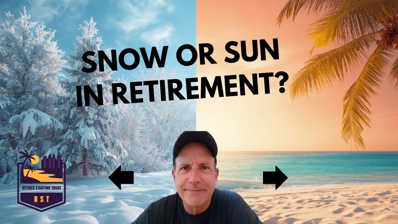 Sun or snow in retirement