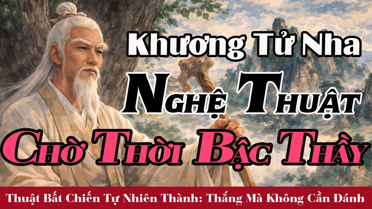 🎏Khương Tử Nha 72 Tuổi Câu Cá Lưỡi Thẳng: Nghệ Thuật Chờ Thời Của Bậc Thầy