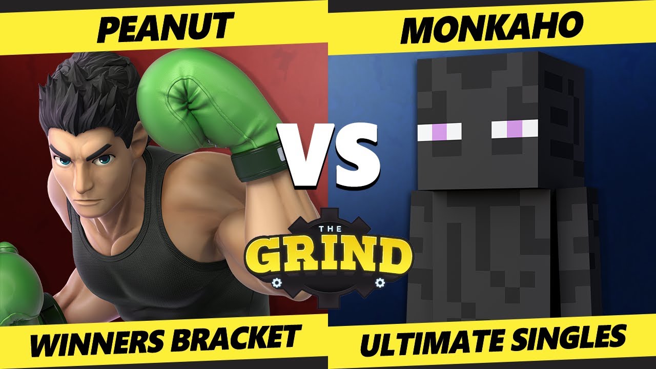 The Grind 155 - Peanut (Little Mac) Vs. Monkaho (Steve) Smash Ultimate - SSBU