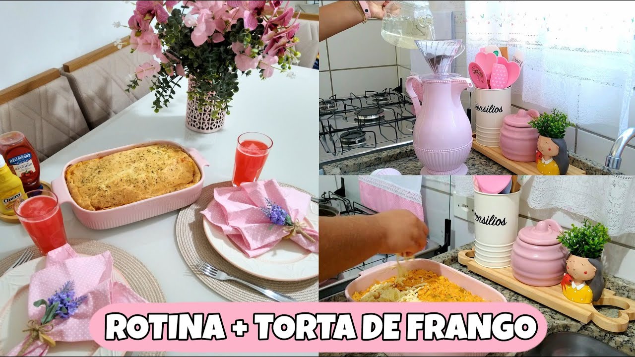 FIZ TORTA DE FRANGO DELÍCIA - ROTINA DE DONA DE CASA - COMPREI VERDURAS E LEGUMES - MARYA ALVES