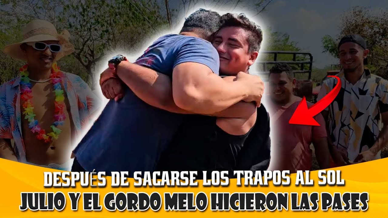 Después de un complicado debate, Julio y el Gordo Melo hicieron las pases. Julio acepta sus errores