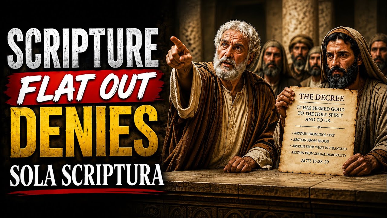 Acts 15 Disproves Sola Scriptura