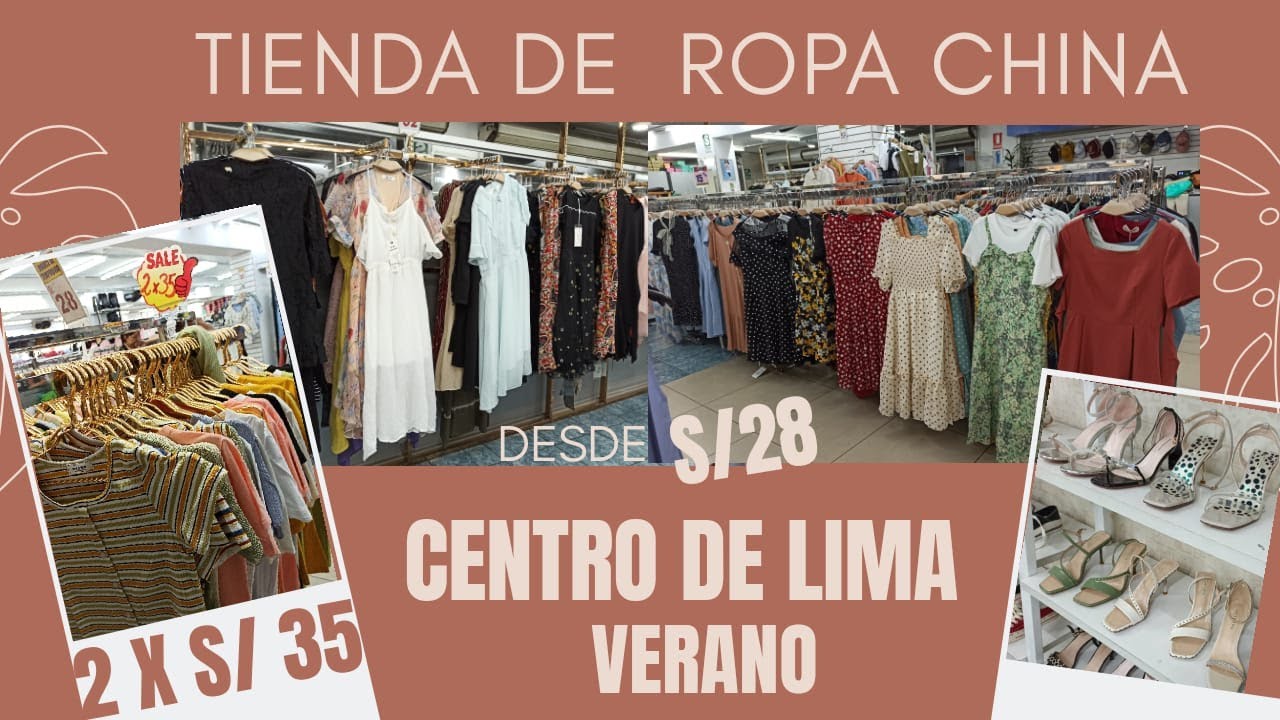 TOUR POR TIENDA CHINA EN LIMA VERANO(vestidos,faldas,polos,blusas)Thany Tips #tour #ropachina #lima