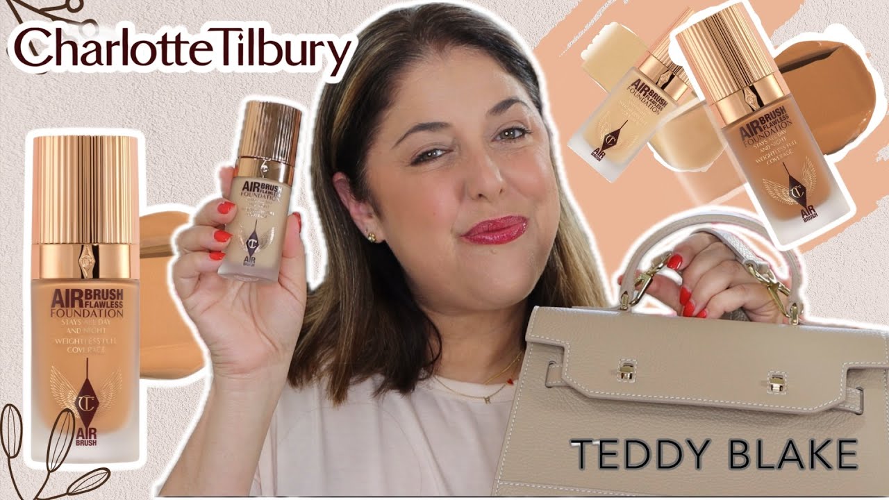 New! CHARLOTTE TILBURY Airbrush Flawless Foundation! Plus SALE at Teddy Blake!