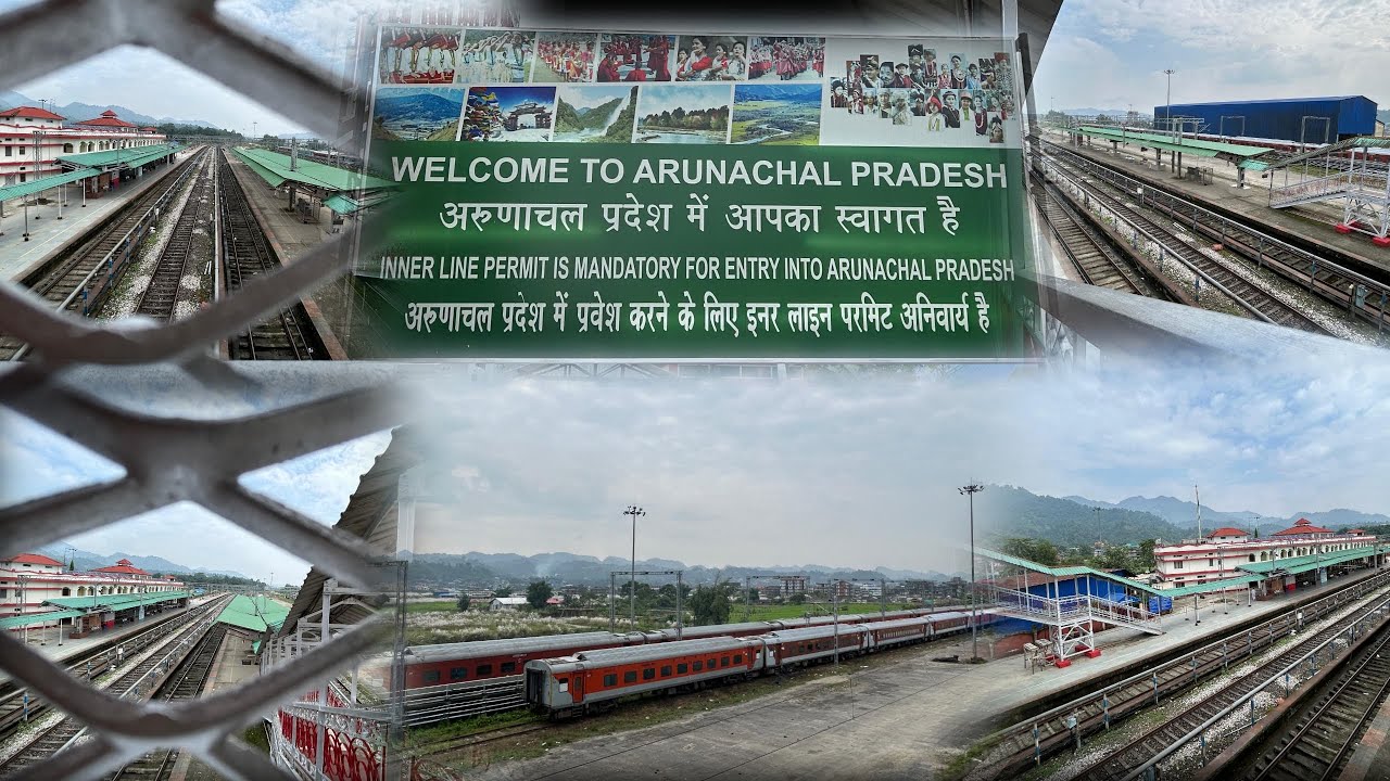 Naharlagun Itanagar Railway Station so beauty😊#northeastindia | Arunachal Pradesh | Teri Nachung
