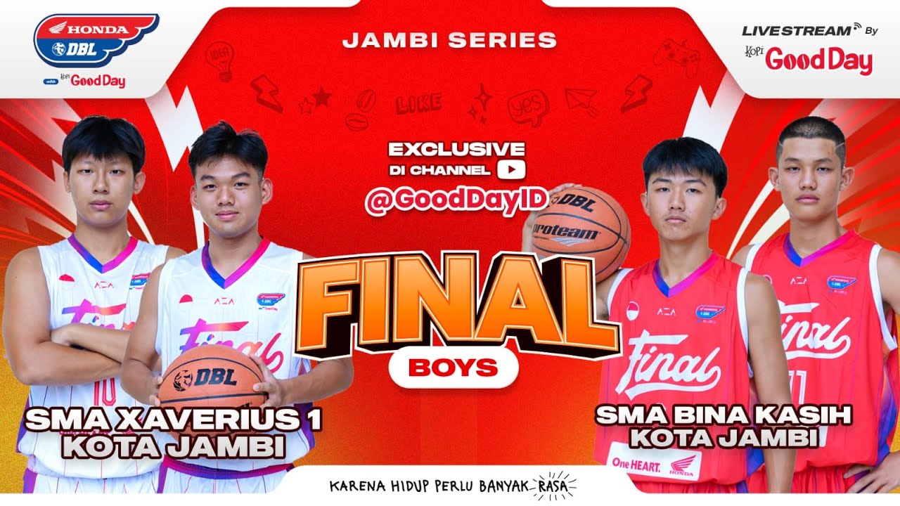 SMA BINA KASIH VS SMA XAVERIUS 1 KOTA JAMBI | Honda DBL with Kopi Good Day
