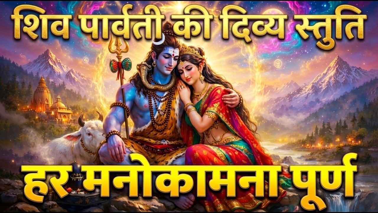 🔱पार्वती पति हर हर शम्भो | Shiv Stuti | Har Har Mahadev | Monday Special | Most Powerful Shiv Bhajan