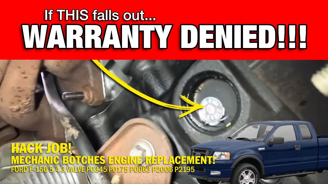 Hack Job! Mechanic Botches Engine Replacement! Multiple DTC's