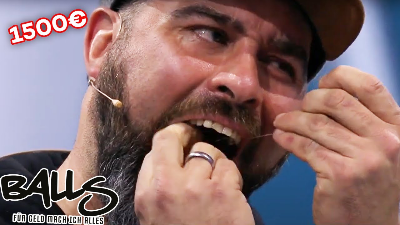 CHILI-SOSSEN-ZAHNSEIDE & Diamant auf Schneidezahn?!💎💎 | Balls - für Geld mach ich alles