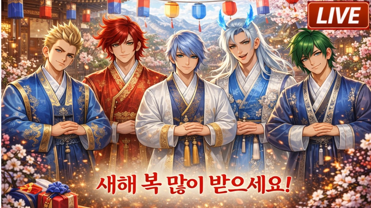 설날엔 아오킹 가족들과 함께, HNY with viwers / #honorofkings #아너오브킹즈