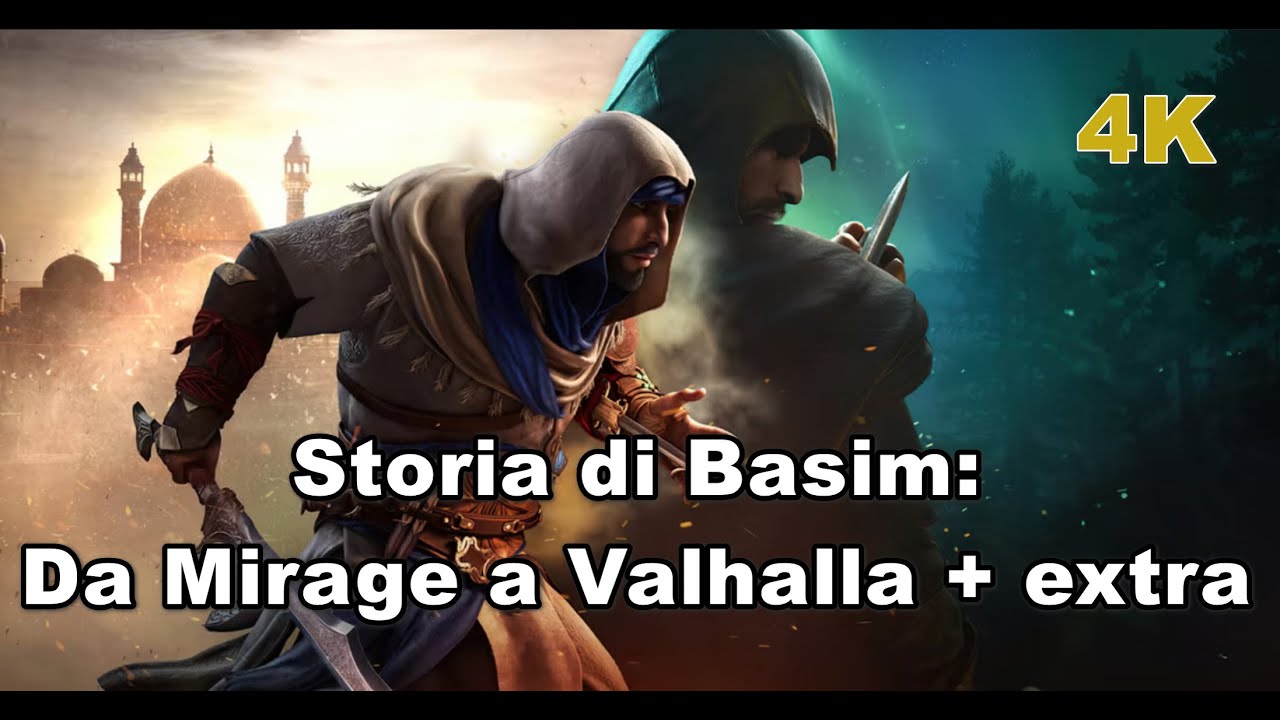 Storia di Basim, da AC Mirage a AC Valhalla + extra - Finale Mirage, Finale Valhalla - 4K