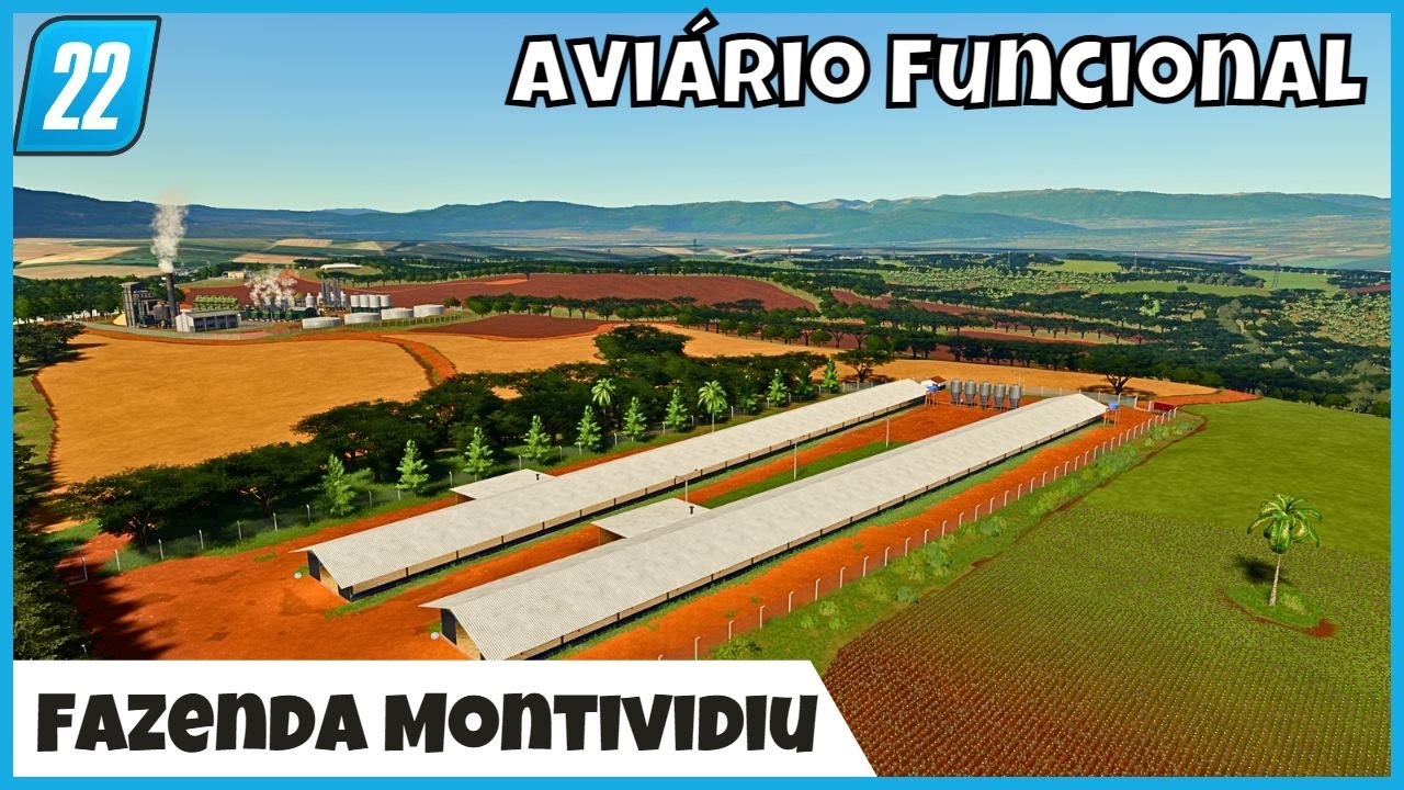 Mapa BR Fazenda Montividiu Baseado em Minas Gerais, com Cebola, Feij&atilde;o e Caf&eacute; | Farming Simulator 22