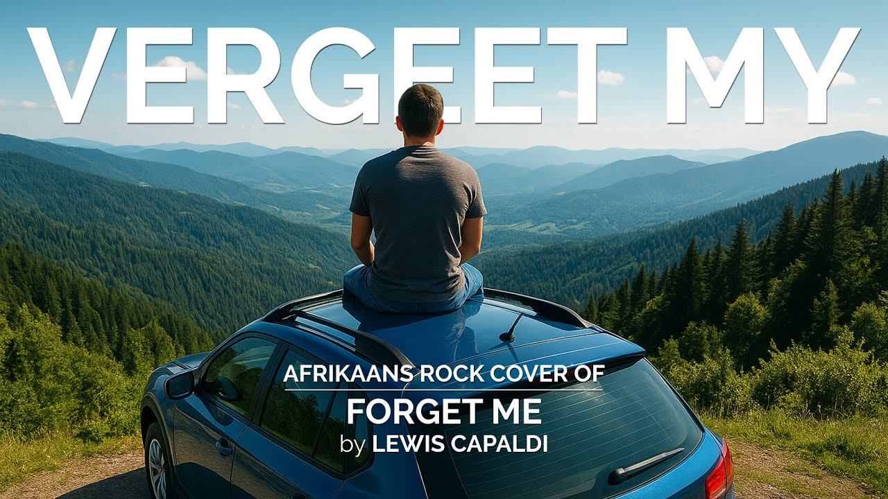 VERGEET MY - Afrikaans Cover Song of 'Forget Me' by Lewis Capaldi