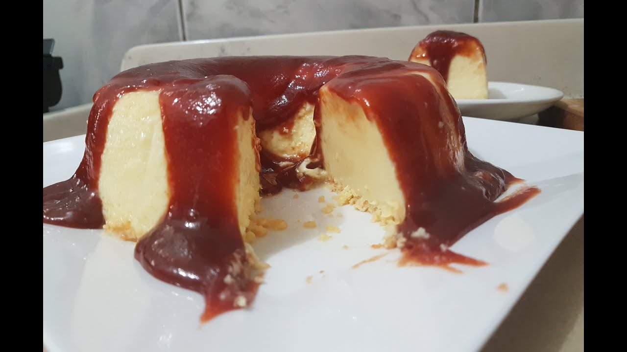 Pudim de Queijo com Goiabada (trem bom demais!)