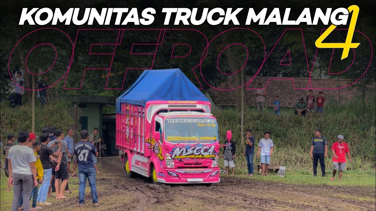 Off-road‼️Skill supir benar2 uji nyali disini 🔥 (Komunitas truck malang part 2)
