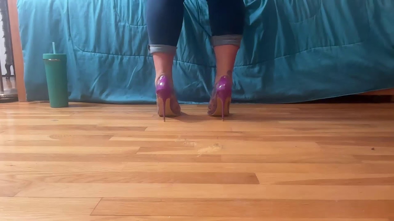 Every Heel in My Collection 👠 | Try-Ons, Extreme Fast Heel Tapping ASMR | Red Platforms ‘Talk Back’