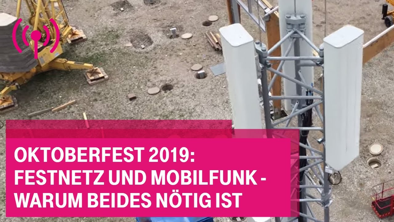 Oktoberfest 2019: Festnetz und Mobilfunk - warum beides n&ouml;tig ist