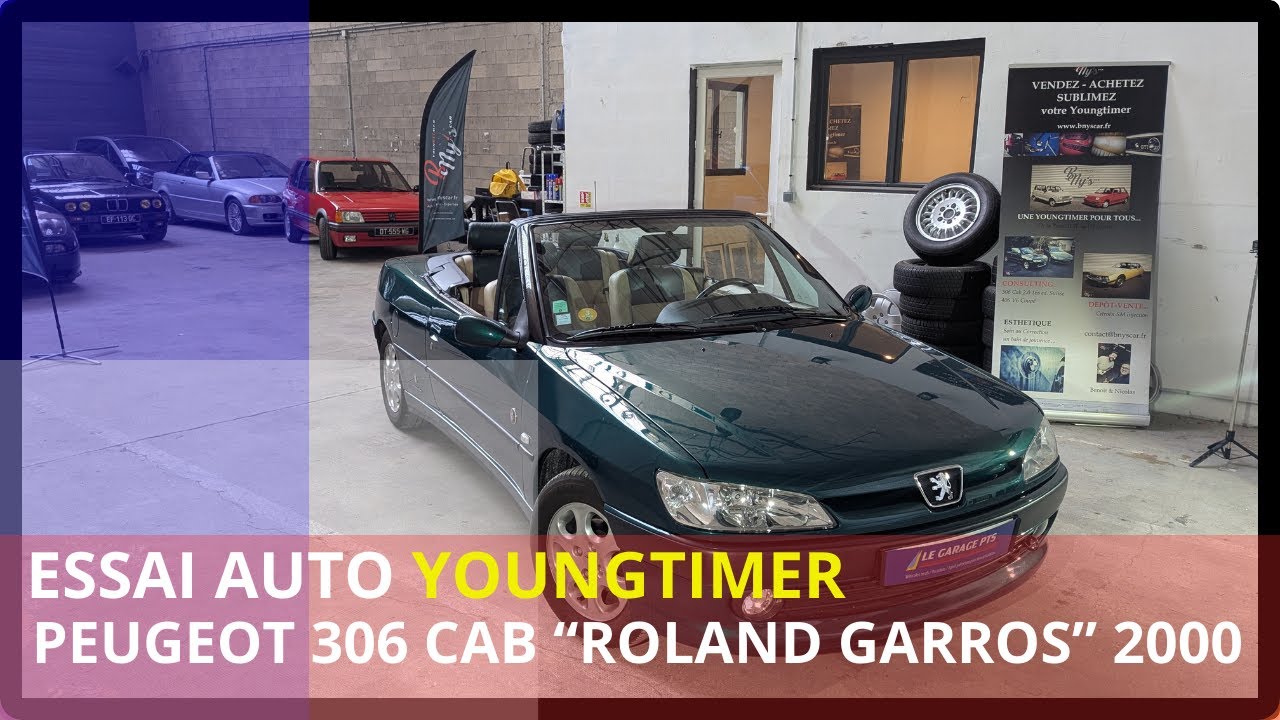TEST AUTO YOUNGTIMER - PEUGEOT 306 ROLAND GARROS 1.6 CABRIOLET - 2000