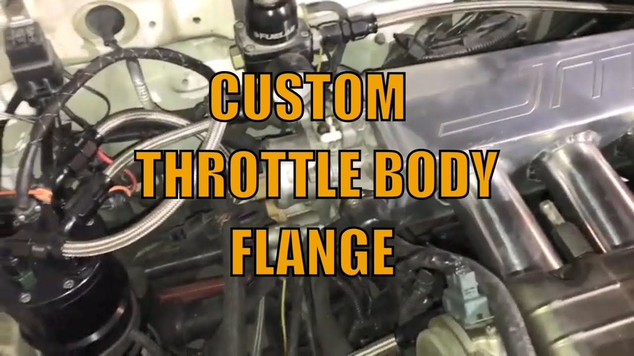 Modifying 4g63 Throttle Body Elbow