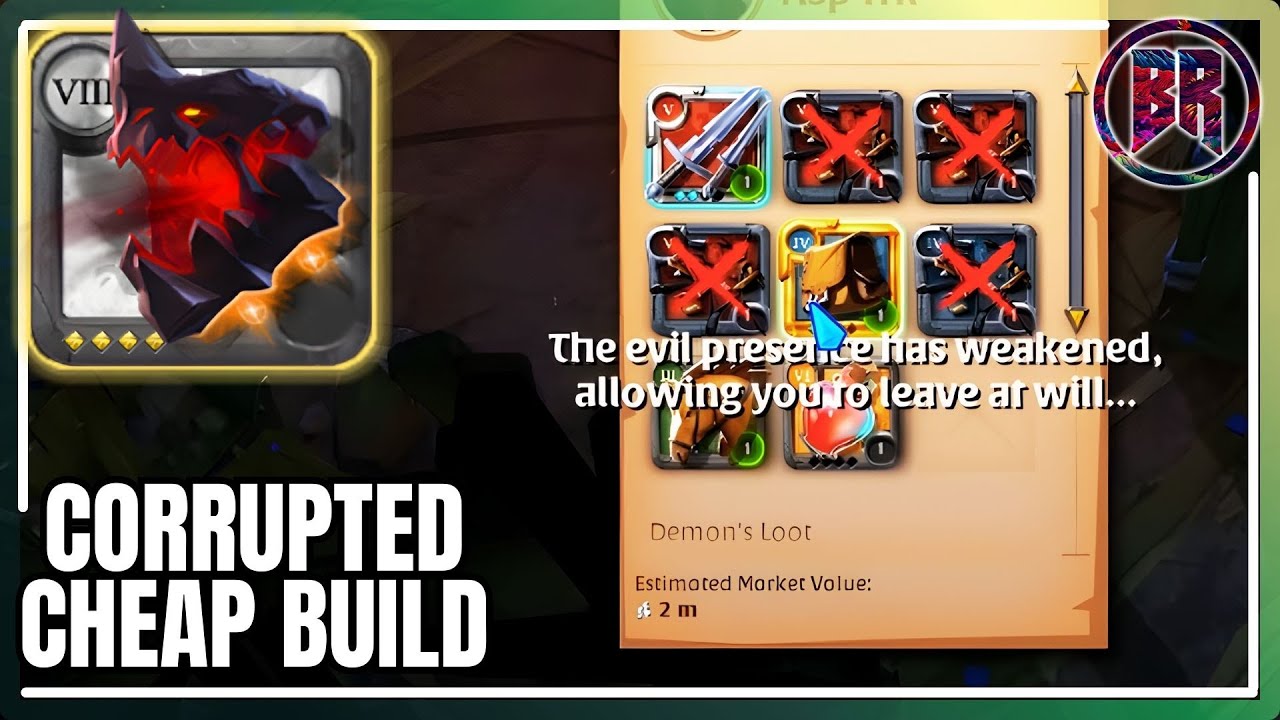 Проклятый череп в проклятом подземелье | Albion Online
