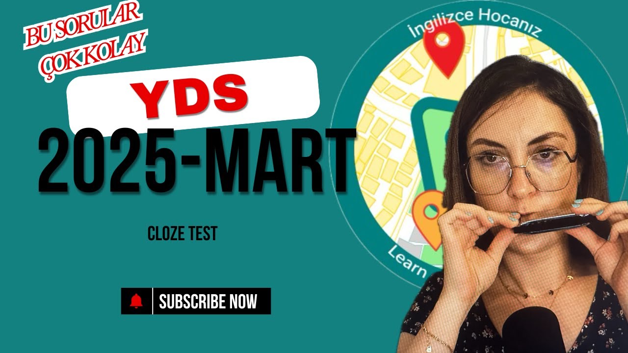 2025 Mart YDS | Cloze Test 1 (17-21) Çözümleri + Kelime Analizi & Kökenleri