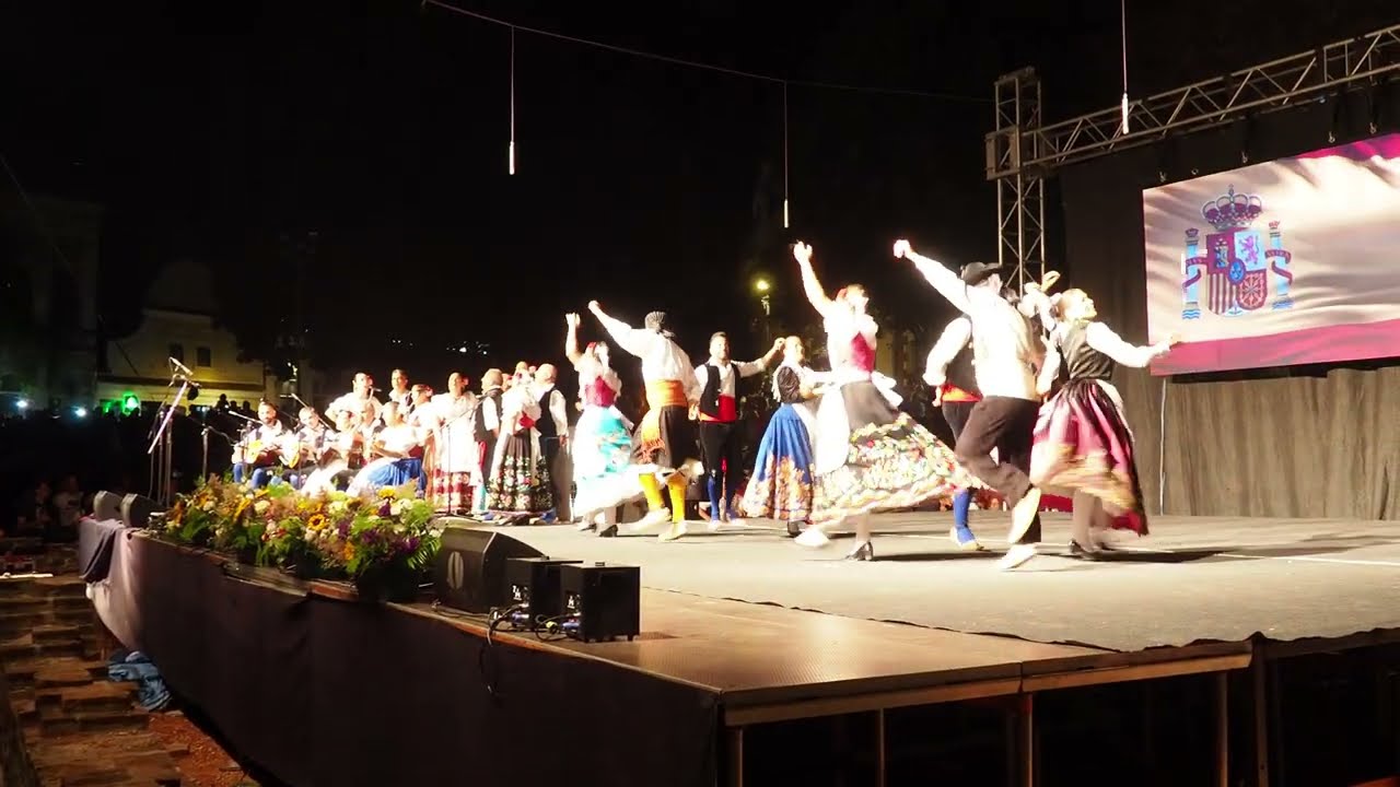 PARRANDAS. Parranda Dance. Spanish folk music. Coros y Danzas de Lorca. Srem Folk Fest 2023