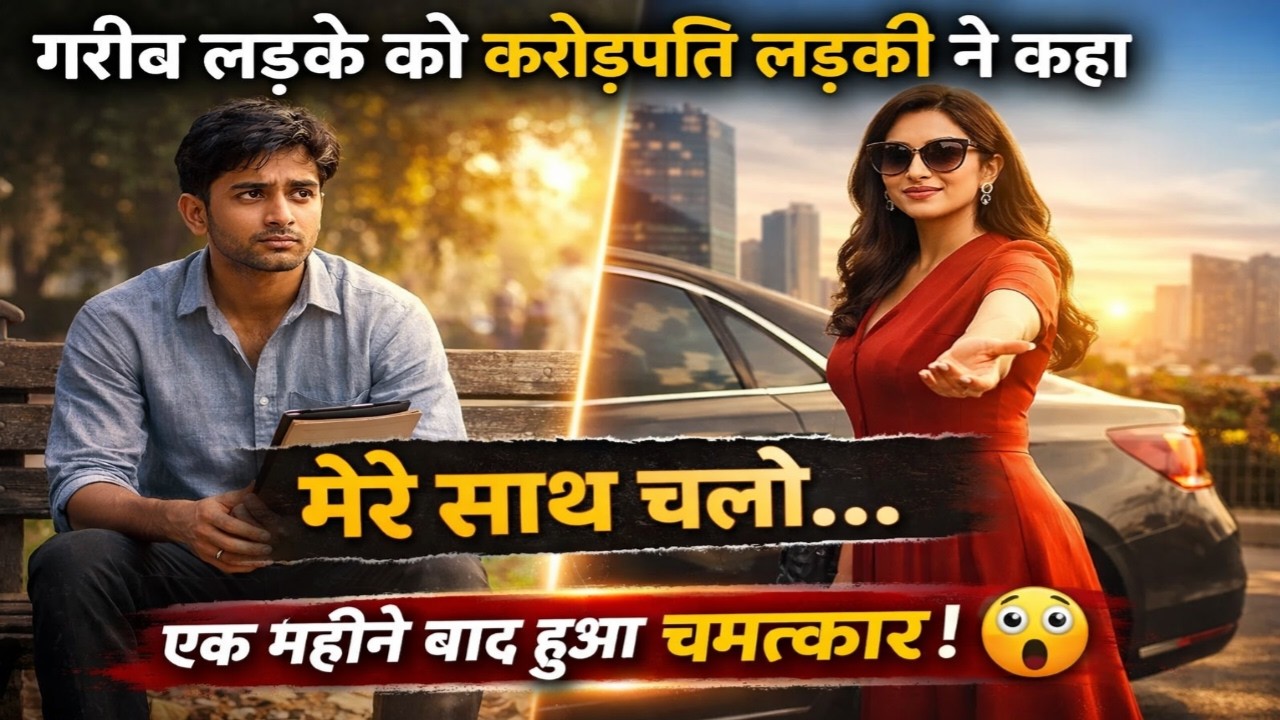 गरीब लड़के को करोड़पति लड़की ने कहा 