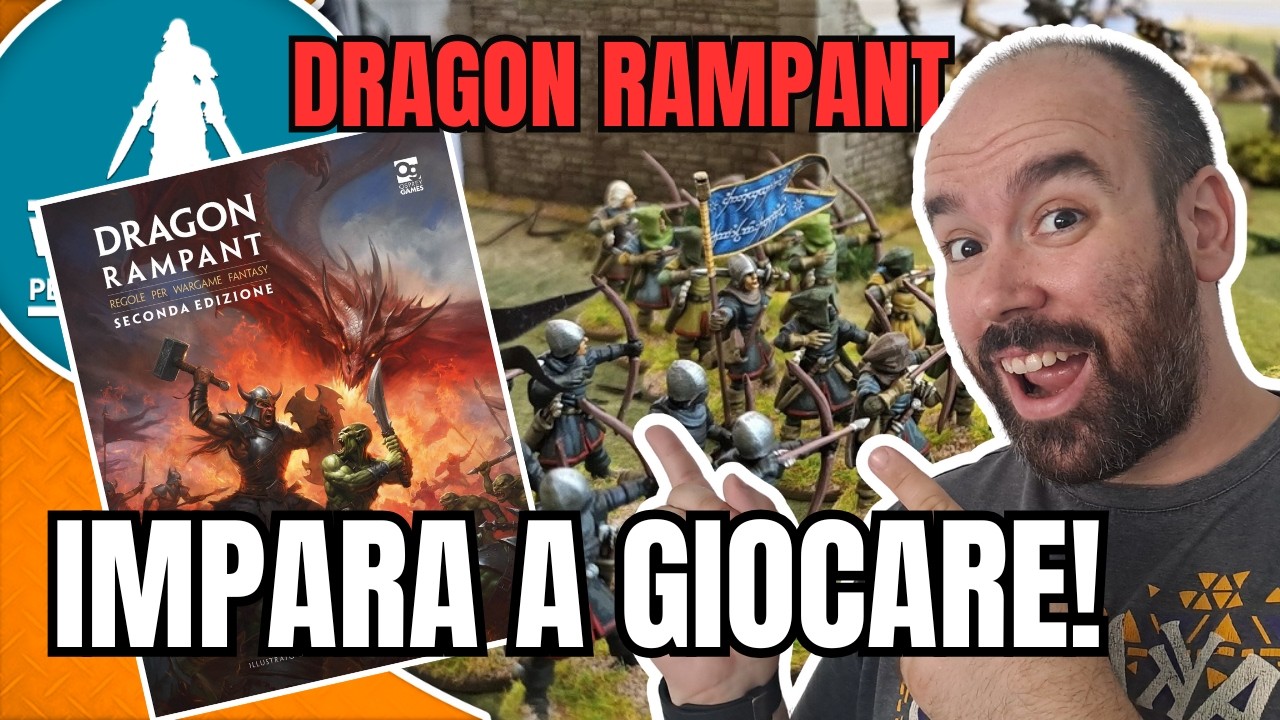 vuoi giocare a DRAGON RAMPANT ? guida rapida per principianti