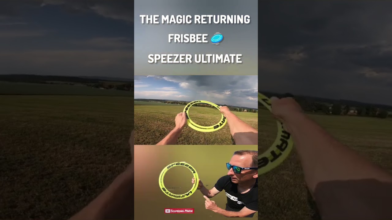 The magic returning Frisbee Ring 