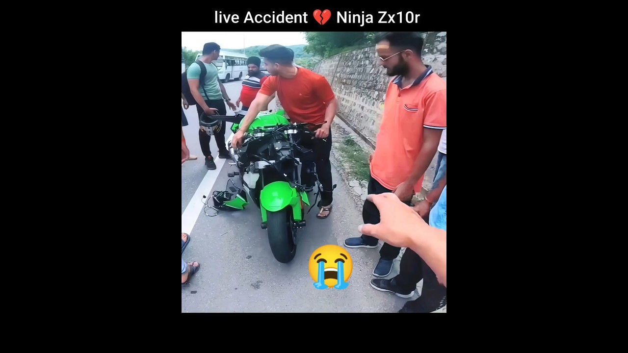 Live Accident 😭 Zx10r Total Loss 💔| Superbike | Police Ko Chakma Diya | Crazy Police