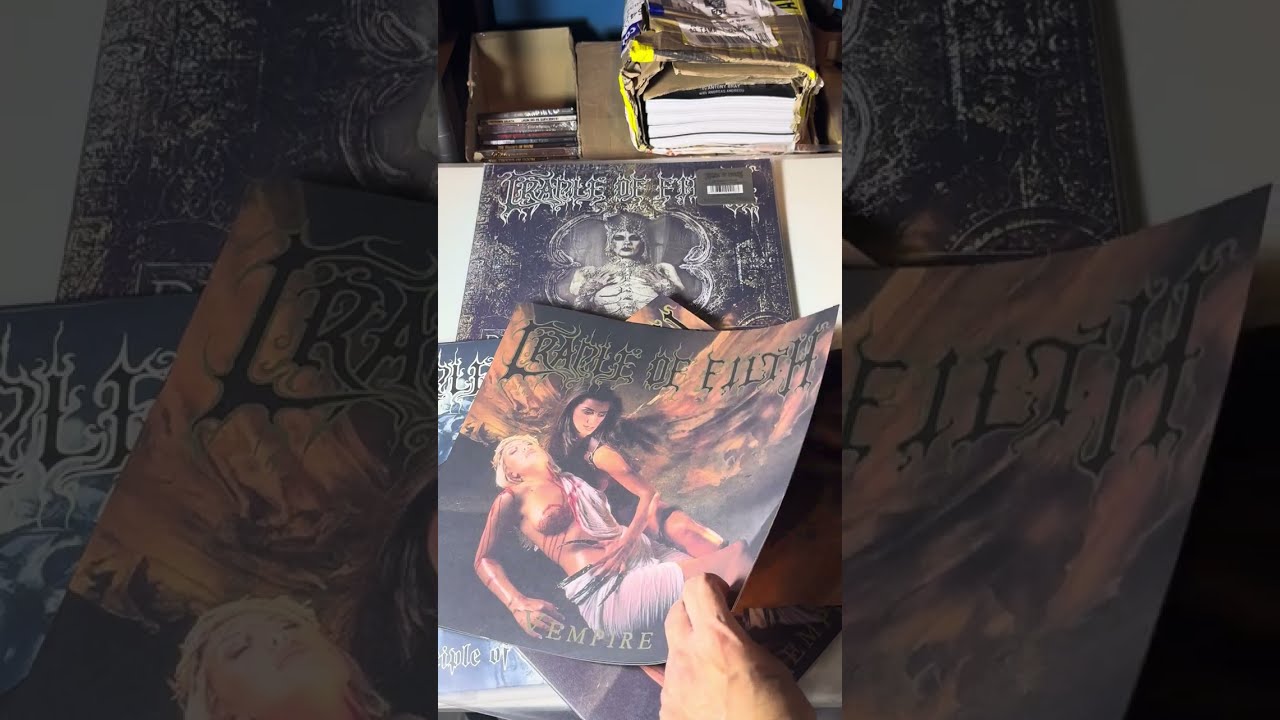 🔥Cradle of Filth VINYL SEP 2025🔥#metalizeddistrorecords