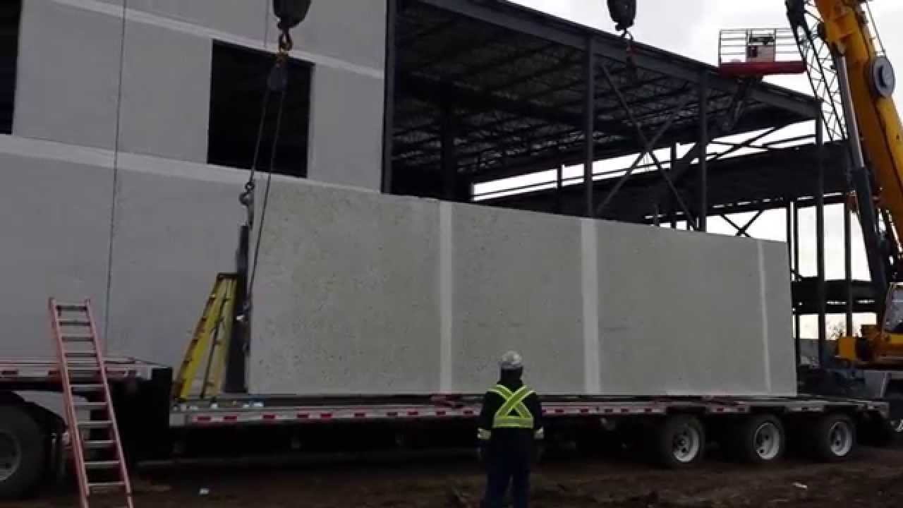 Precast Panel Rotation For Install