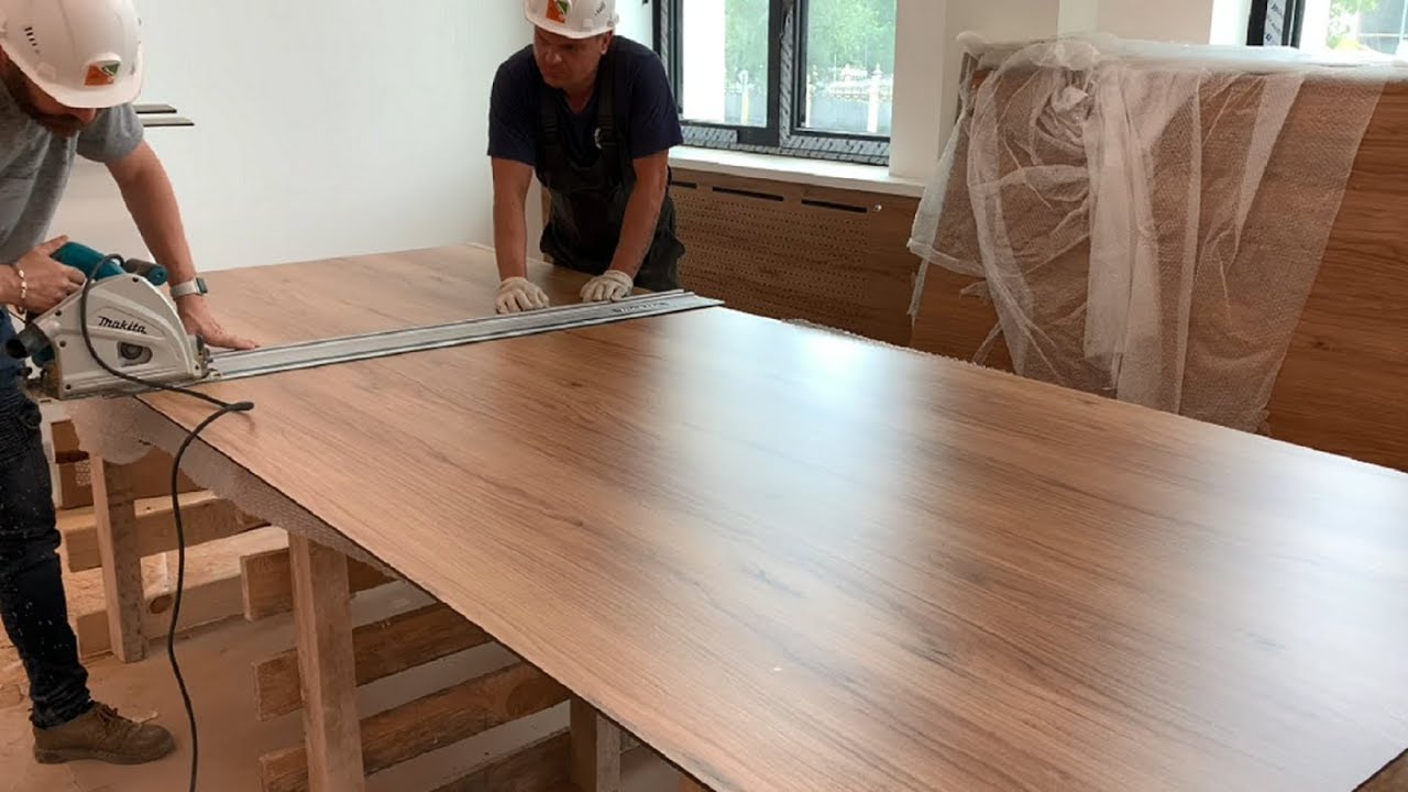 Резка панелей SLOPLAST HPL