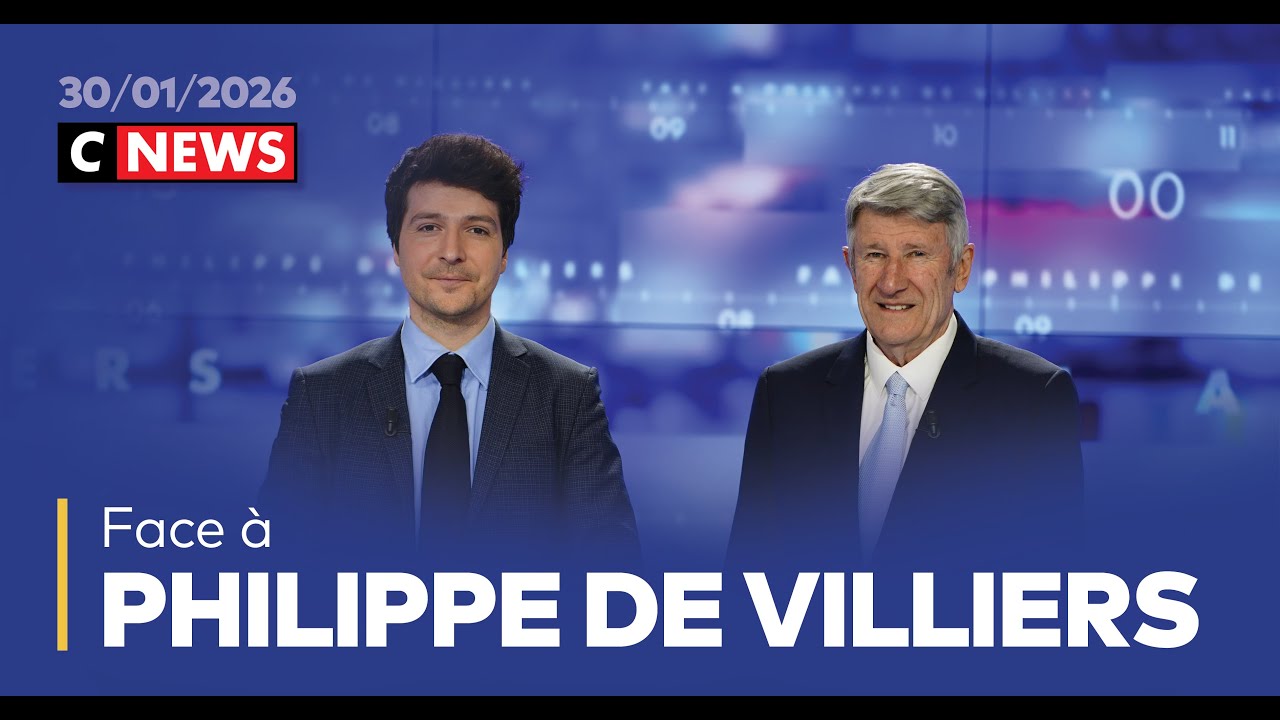 Face à Philippe de Villiers / 30 janvier 2026 (CNews)
